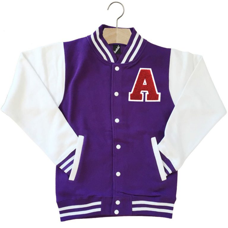 Baseball Vest Custom Letter Kids - Baseball jackets